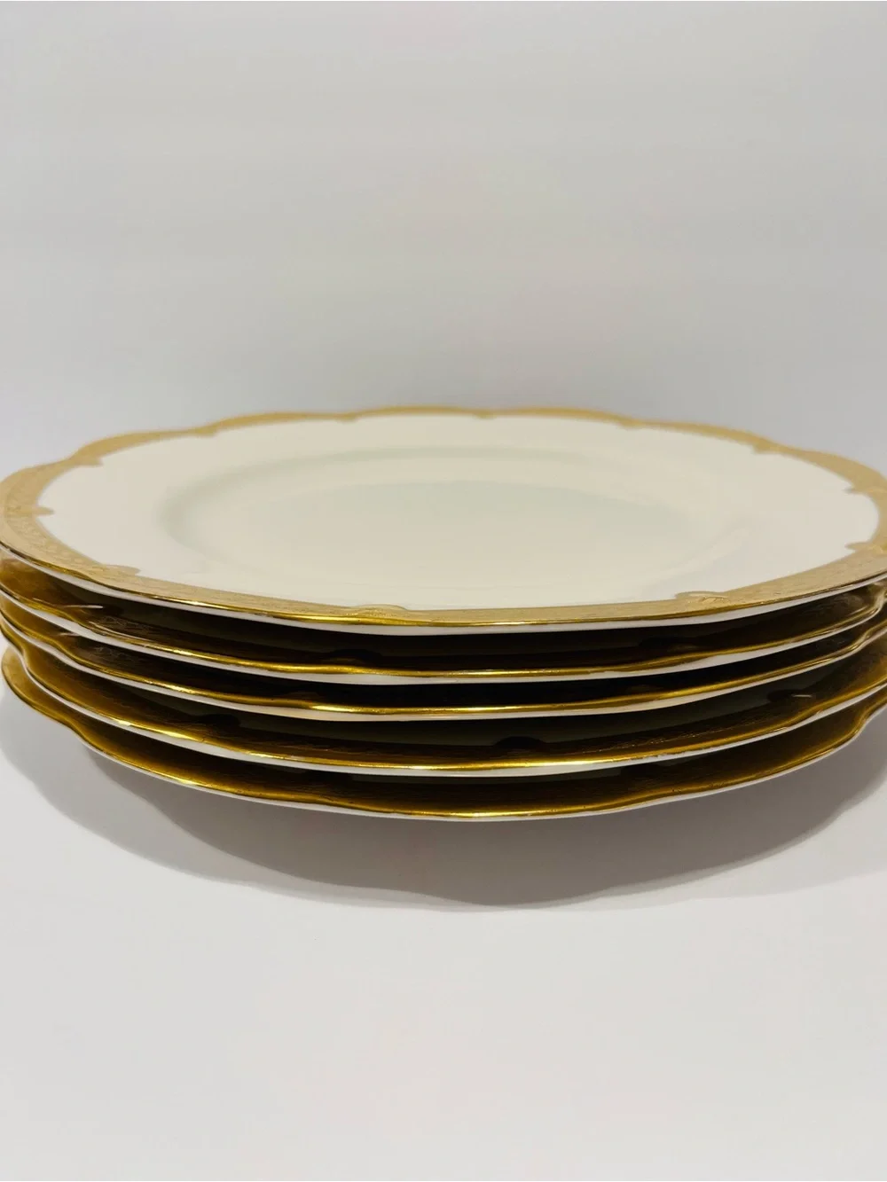 Antique Theodore Haviland New York Made in America Diner Plates Set of 5 Rare
